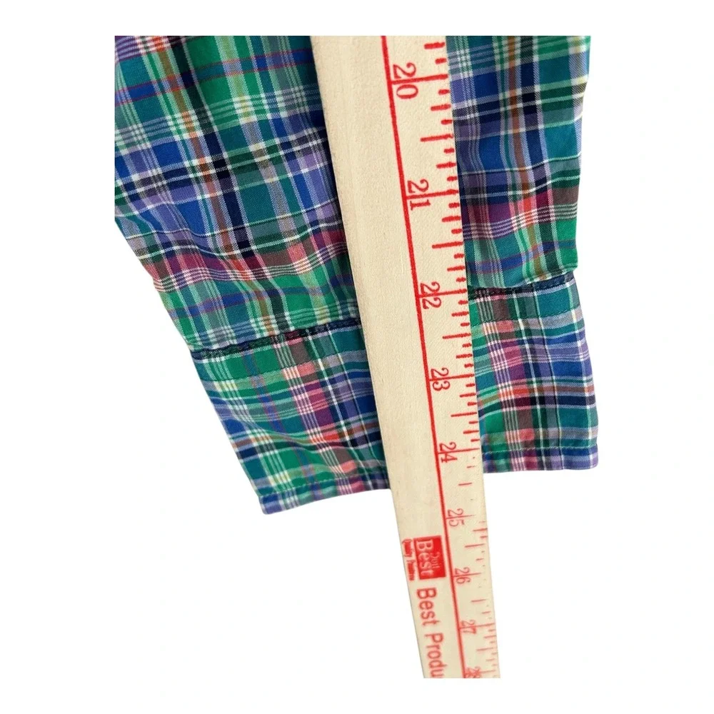 Ralph Lauren Plaid Button Down Shirt Long Sleeve Youth Boys‎ X-Large (18-20)